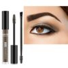 Eyebrow Gel Dark BrownEyebrow Cream With BrushHighly Pigmented Eyebrow Gel Long Lasting Natural Tinted Brow Gel For Eye Brow Makeup Brow Color Ve