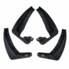 QWASZX Car Mud Flaps Mudguards, Front Rear Splash Panel Guards Protective Fender Styling Body Accessories for R-enault Koleos 2009-2016, Genuine