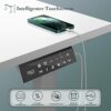 Rolling Desk Foldable Computer Table Adjustable Portable Laptop Desk Rotate Laptop Bed Table Lifted Standing Desk Living Room Desks Laptop Cart