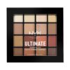 NYX Professional Makeup Ultimate Eye Shadow Palette Pressed Pigments 40 Shades Matte Satin Metallic Shade Ultimate Utopia