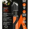 SHARPAL 105N Multipurpose Pocket Knife Sharpener and Garden Tool Sharpener, Sharpening Secateurs, Shears, Loppers, Axe, Pruner, Scissors, Lawnmow