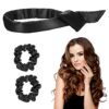 URAQT Heatless Curling Rod Headband No Heat Hair Curler for Long Hair Soft Silk Ribbon Sleeping Hair Rollers Wave Curls Lazy Curler Set DIY Hair