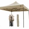 All Seasons Gazebos 3x3m Heavy Duty Fully Waterproof Pop up Gazebo With Accessory Pack - Beige