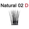 Cluster Lashes QUEWEL 72 Pcs DIY Cluster Eyelash Extension Soft Individual Eyelashes D Curl Eyelash Clusters MIX816mm Length Lightweight For Pers