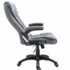 Cherry Tree Furniture Executive Recline Extra Padded Office Chair (Grey Fabric)