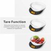 UNIWEIGH Smart Food Scale 6.6lb/3kg, Digital Kitchen Scale with Nutritional Calculator APP and USB Charging Cable, Recharge Bluetooth Scale Gram
