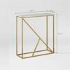 Multifunctional Side Table Marble Console Table Home Living Room Corridor Decorative Coffee Table Office Sofa Tablesize 80  25  75CMSize80  25  7