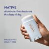 Native Deodorant  Natural Deodorant Made without Aluminum  Parabens  Coconut  Vanilla