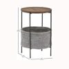 Simple Sofa Corner Living Room Side Bedside Table Side Table Mobile Bedroom Wrought Iron Small Coffee Table