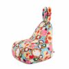 WXFN Bean Bag Chair Kids Bunny Bean Bag Set Ergonomic without Filler Made of Cotton And Linen Fabric Soft And ComfortableC