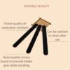 Stadux 12 PCs Professional Nail Files Double Sided Emery Boards 100180 Grit Fingernail Files for NaturalFalse Nails Nail Styling Set for Home and
