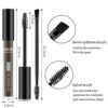 Eyebrow Gel Dark BrownEyebrow Cream With BrushHighly Pigmented Eyebrow Gel Long Lasting Natural Tinted Brow Gel For Eye Brow Makeup Brow Color Ve
