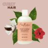Shea Moisture Coconut  Hibiscus Curl  Shine Shampoo and Conditioner Set Wsilk Protein and Neem Oil 13 Oz Bottles by Shea Moisture