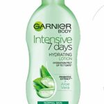 Garnier Intensive 7 Days Aloe Vera Probiotic Extract Body Lotion Normal Skin Fast Absorbing NonGreasy NonSticky Nourishing Body Moisturiser 400 m