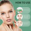 2 Pack Green Tea Cleansing Mask Stick Poreless Deep Cleanse Green Tea Mask for Blackhead Remover and Skin Care Purifying Clay Stick Mask