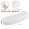 EBANKU Nail Hand Pillow Manicure PU Leather Nail Art Hand Cushion Pillow Soft Sponge Arm Rest Nail Art Accessories Tool White