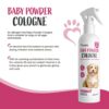 Baby Powder Cologne for Dogs 250ml  LongLasting Deodoriser  Conditioner for Pets
