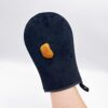 Echolly Tanning MittSunless SelfTanning MittDoubleSided Fake Tan Mitt Self Tan MittUltra Soft Tanning MittApply Self Tanner Lotions Mousses black
