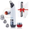 PYUREL Electric Face Nose Blackhead Remover Pore Cleaner Pimple Acne Vacuum Suction Vacuum Professional Pore Vacuum Cleaner Acne Comedone Extract