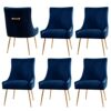 CHUN YI Adjustable height for Durable Chrome Stool Legs Armrests to lean on Ergonomic Design with High Density Foam Cushions Dining Chairs(2,Gree