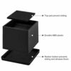 Set of 4 Adjustable Bed Riser Heavy Duty Furniture Risers Stackable and Adjustable Bed Furniture Risers (2 inch)