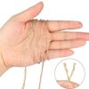 jijAcraft Jute Twine, 328 Feet Garden String, 1.5MM Jute String, 2Ply Natural Garden Twine String, Jute Rope for DIY Arts Crafts, Floristry, Gift