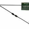Green Jem 12-Inch Hanging Basket Bracket - Black