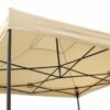 All Seasons Gazebos 3x3m Heavy Duty Fully Waterproof Pop up Gazebo With Accessory Pack - Beige