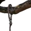 HIKS Products Pack of 2 Conversion/Extension Rope, Fully Adjustable Ideal for Hanging a Swing from a Tree Branch