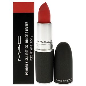 MAC Powder Kiss Lipstick  Lasting Passion For Women 0.1 oz Lipstick