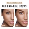 2PCS Eyebrow PenLongLasting BrowWaterproof Eyebrow PencilEyebrow Makeup Natural Professional EyebrowEyebrow Pen with Fork Tip Dark BrownGrey Brow