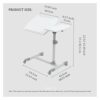 Lazy Bedside Table Table Computer Laptop Workstation Coffee Tray Mobile Height Adjustable Desk Ergonomic Table Sofa for Living Room for Living Ro