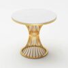 Dining Table Marble Round Table Scratchresistant Wearresistant And Easytoclean Small Round Table In Living Room Suitable For Living Room Bedroom