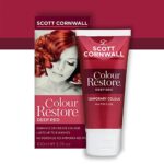 Scott Cornwall Colour Restore Deep Red Temporary Toner Dye Hair Toner Create Rich Vibrant Red to Mahogany Vintage Tones