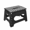ZYBUX - 11" Folding Step Stool | Lightweight Plastic - Foldable Step Stool Non Slip Stools for Bathroom Bedroom Kitchen Steps Fold Away | Indoor