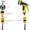 VReder Garden Hose Fitting Set, including Hose End Quick Connector, Hose Waterstop Aqua Stop Connector, 2in1 Threaded Tap Connector Faucet Adapte