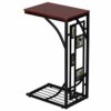 Side table type C antique style sofa coffee table coffee table suitable for homeroomoffice
