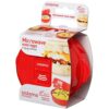 Sistema Microwave Egg Cooker Easy Eggs | Egg Poacher with Steam Release Vent | 270 ml | BPA-Free | Red