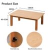 Heated Japanese Kotatsu Table Tatami Coffee Table Multifunctional Study Table Include Table BlanketPadHeaterWood Table Suitable For Living Room O