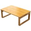 JKGHK Foldable Coffee Tables Rectangle Low TableMinimalist Bamboo End Table Small Dinning TableBedroom Bay Window Side Table Cocktail Desk Tablef