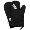 LAFFAIR Oven Mitts Premium Non-Slip Silicone Oven Gloves Heat Resistant - Oven Mitt Stylish & Versatile Kitchen Protection Oven Mitts Heat Resist