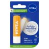 NIVEA Sun Protect Caring Lip Balm 5.5ml Protective Lip Moisturiser with Shea Butter and SPF30 Sun Protection Lip Balm for 24h Moisture Care MeltI