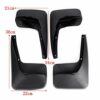 Car Mud Flaps Front Rear Splash Guards,For For Fender Mudguards Mudflaps For Dodge Journey 2009-2018 For Fiat Freemont 2011-2018