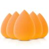Hygea Beauty Makeup Sponge  Set of 5 Multicoloured NonLatex Soft Beauty Blender for Cream Powder and Liquid Teardrop  Multicolour