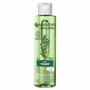 Garnier Organic Thyme Purifying and Perfecting Toner for Combination and Oily Skin Enriched With Salicylic Acid 150 ml