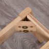SFFZY Modern Wood Table Kotatsu Japanese Style Living Room Furniture Coffee Table Walnut Color Asian Center Table Wooden