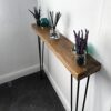 Narrow Console tableSkinny Side Table 140 106