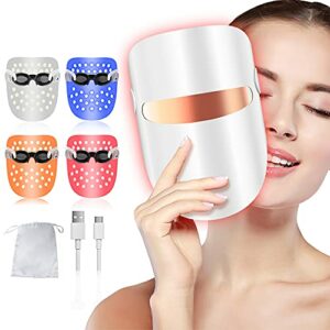 Led Light Therapy Acne Treatment LED Mask Unlimited Sessions for Acne Face Skin Treatment AntiAging Skin Rejuvenation Tightening mask Skin Care R