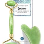 Gua Sha  Jade Roller for Face Set Self Care Gifts for Women  Facial Skin Care Tools Muscle Roller Massager Relaxing Relieve Wrinkles  Natural Hea