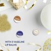 Vaseline Pink Diamond Limited edition Lips Collection including Cocoa original  Pink Diamond lip balm tins